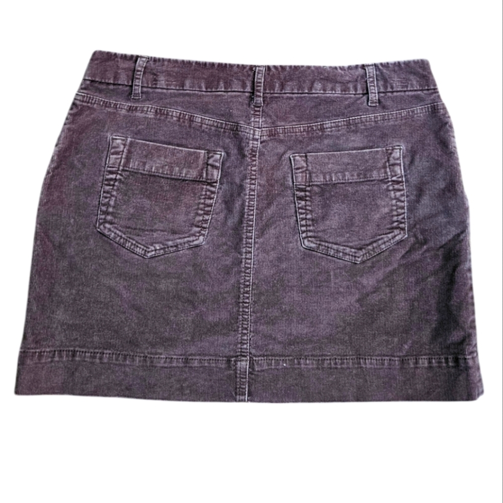 Gap Corduroy Brown Mini Skirt. Size 4.